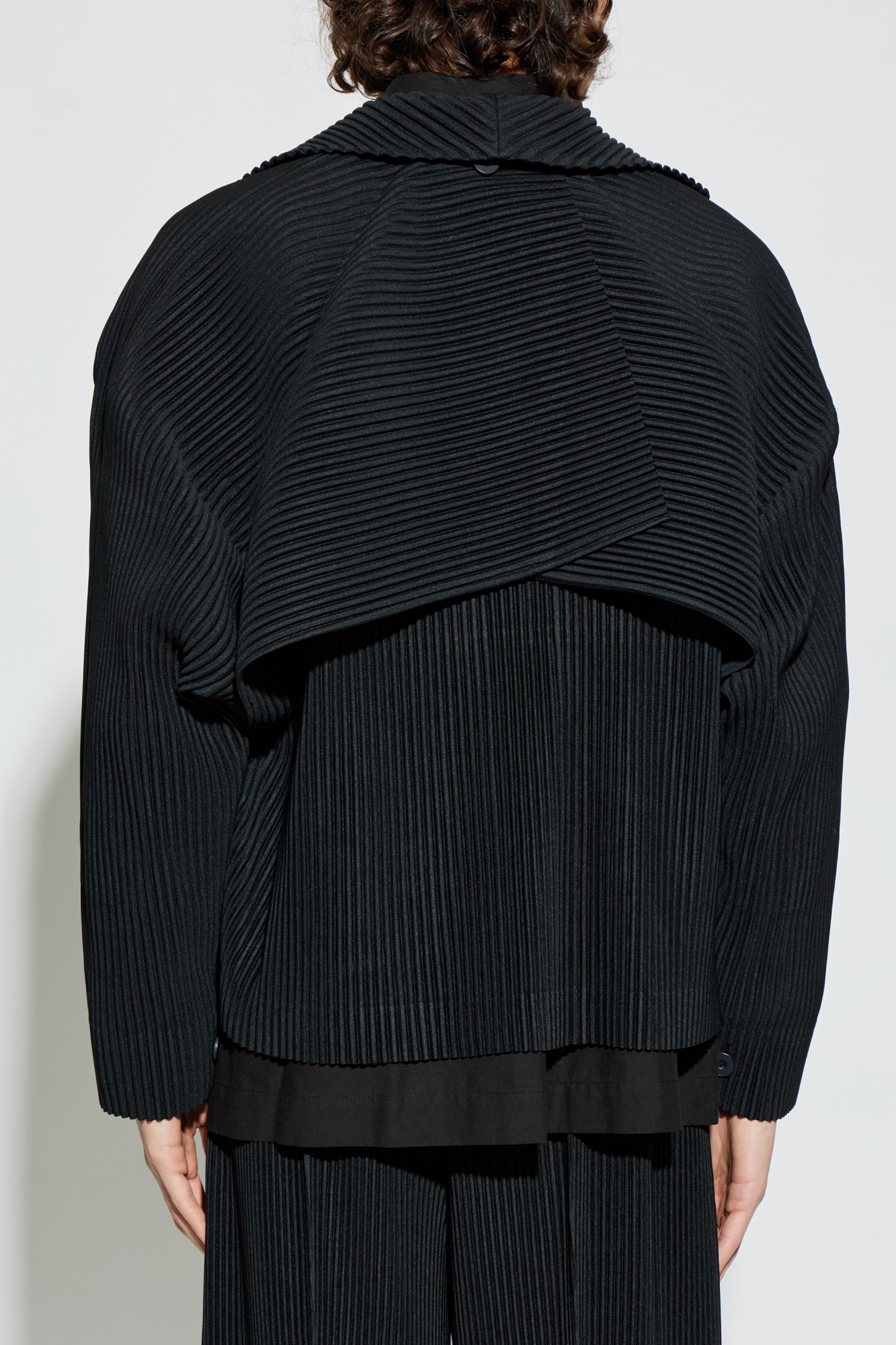 Preto Casaco plissado Homme Plissé Issey Miyake - Vitkac Brazil